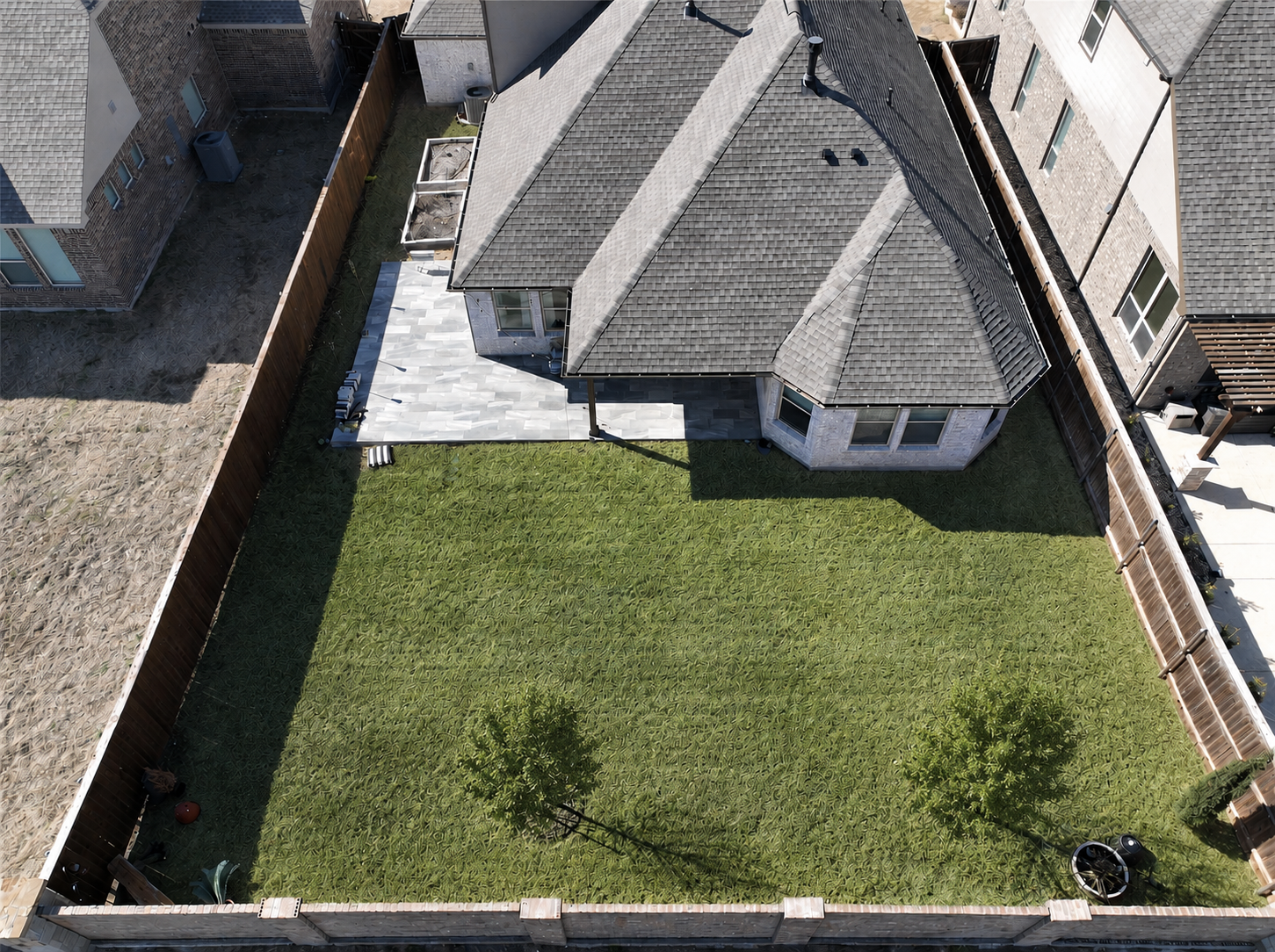 Aerial view of 1520 Eleanor Drive